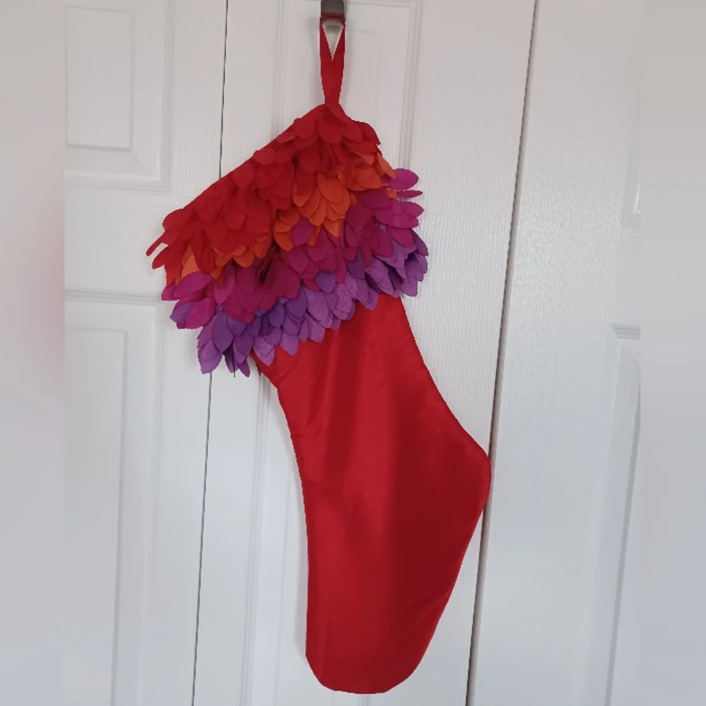 Crate & Barrel | SET of 2 Fiona Christmas Stockings